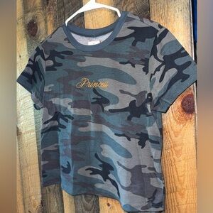 NWT princess camo top